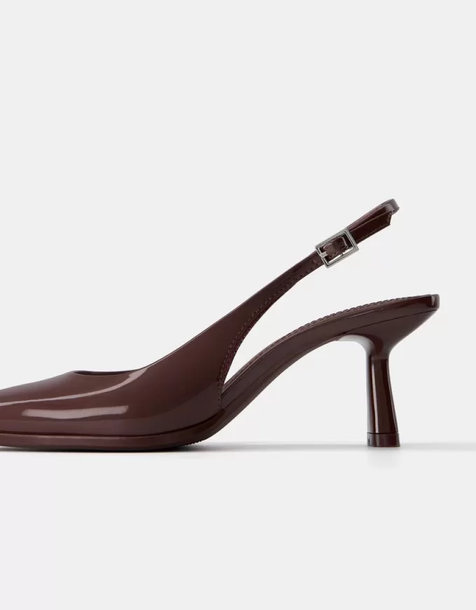 Kitten heel slingback shoes Kitten heel slingback shoes