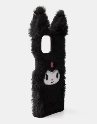 Kuromi sweatshirt material iPhone case