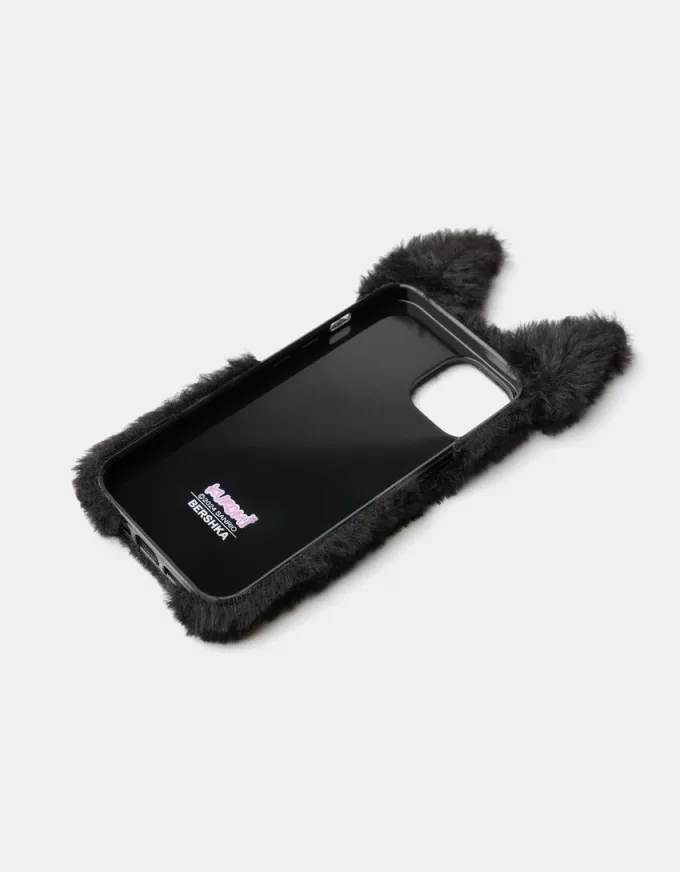 Kuromi sweatshirt material iPhone case Kuromi sweatshirt material iPhone case