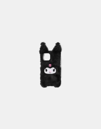 Kuromi sweatshirt material iPhone case