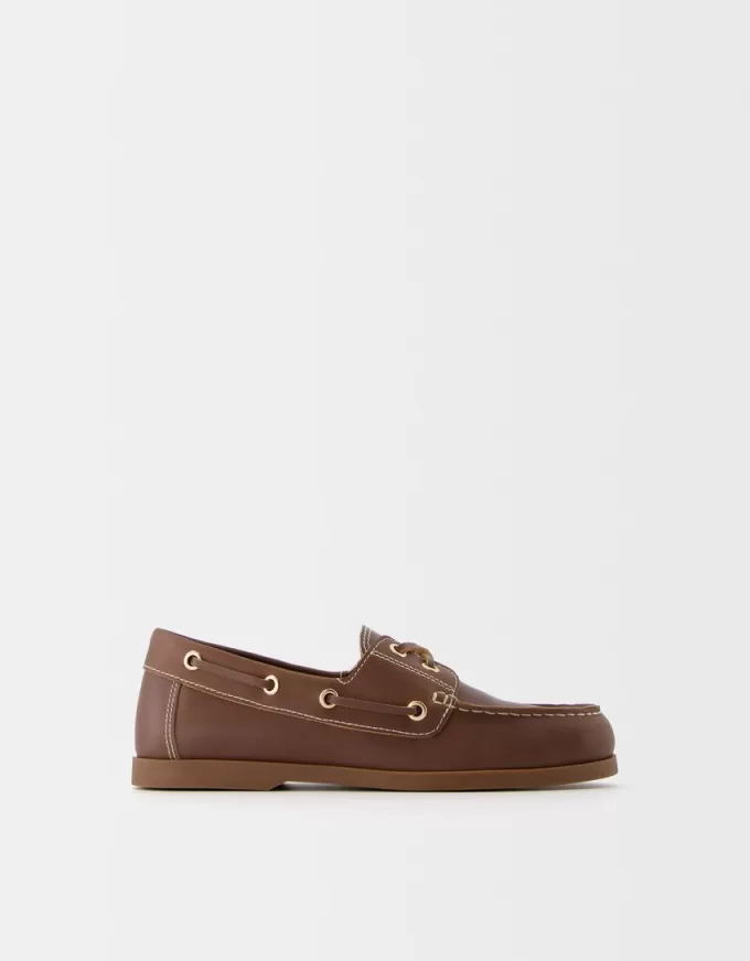 LEATHER deck shoes LEATHER deck shoes