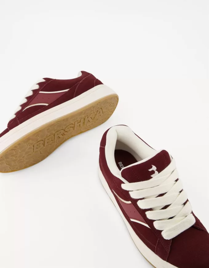 LEATHER skater sneakers LEATHER skater sneakers