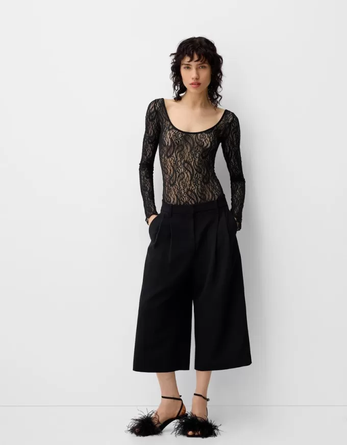 Lace long sleeve bodysuit Lace long sleeve bodysuit