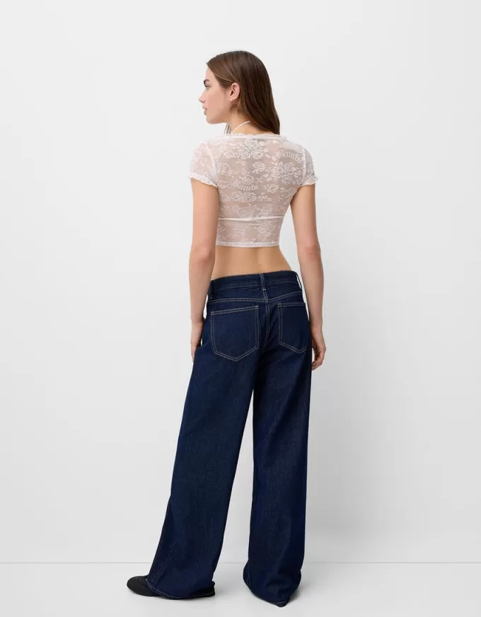 Lace short sleeve Disney Bambi T-shirt