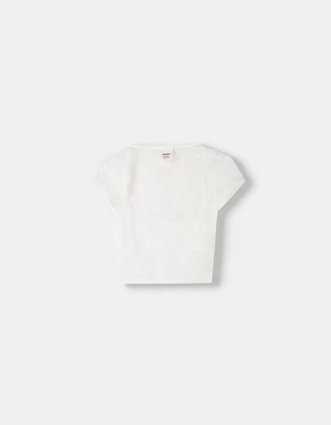 Lace short sleeve Disney Bambi T-shirt