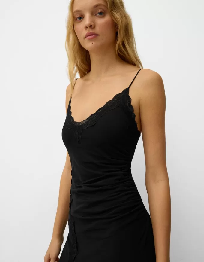 Lace tulle midi dress Lace tulle midi dress