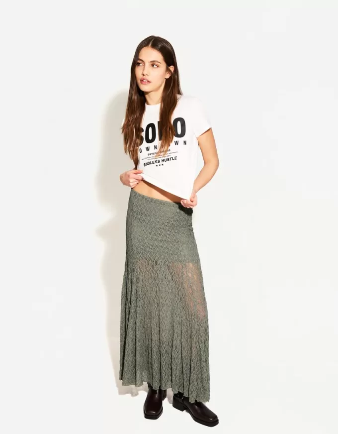 Lacy midi skirt Lacy midi skirt