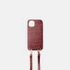 Leather effect iPhone case with cord