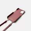 Leather effect iPhone case with cord