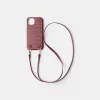 Leather effect iPhone case with cord