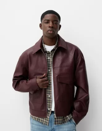 Leather effect jacket Leather effect jacket