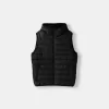 Lightweight puffer vest with hood