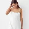 Linen mini dress