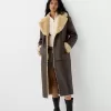 Long double-faced coat