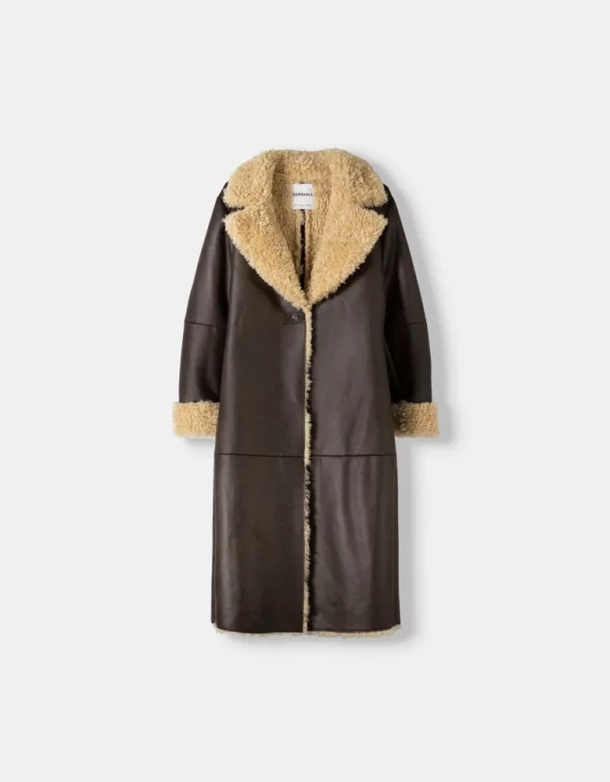 Long double-faced coat