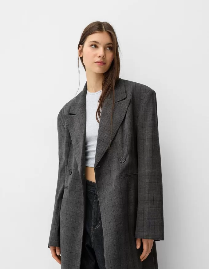 Long oversize coat