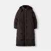 Long puffer coat