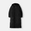 Long puffer coat