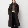 Long puffer coat