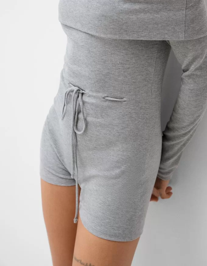 Long sleeve Bardot romper