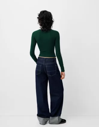 Long sleeve T-shirt with print