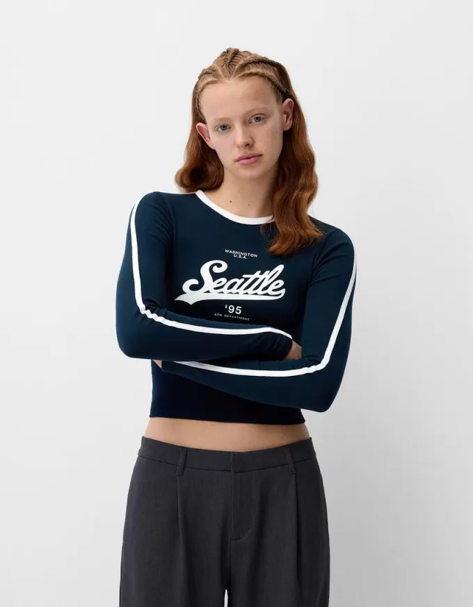 Long sleeve T-shirt with print Long sleeve T-shirt with print