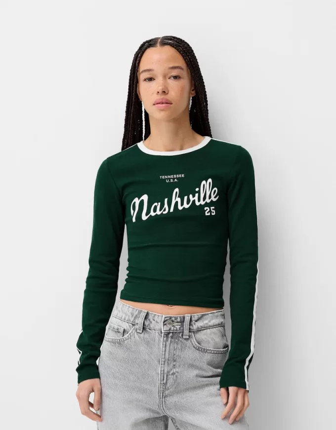 Long sleeve T-shirt with print Long sleeve T-shirt with print