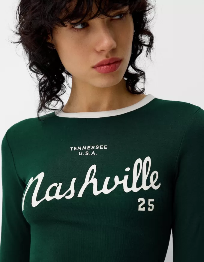 Long sleeve T-shirt with print Long sleeve T-shirt with print