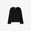 Long sleeve cotton T-shirt