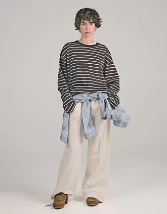 Long sleeve cotton T-shirt