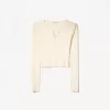 Long sleeve henley T-shirt