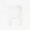Long sleeve henley T-shirt