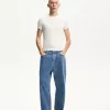 Loose-fit baggy jeans
