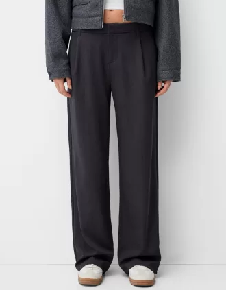 Low-rise baggy pants