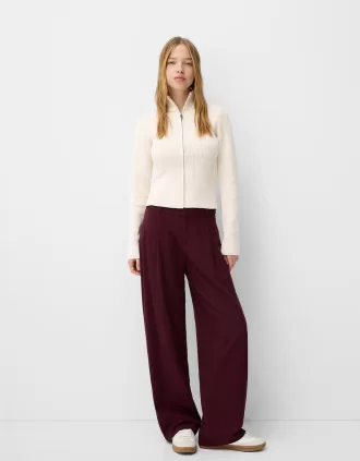 Low-rise baggy pants