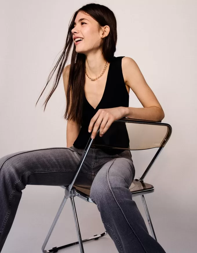 Low-rise bootcut jeans Low-rise bootcut jeans