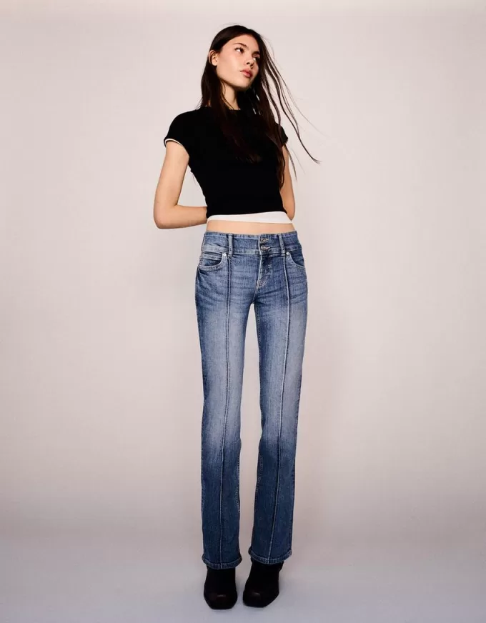 Low-rise bootcut jeans Low-rise bootcut jeans