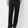 Low-rise straight-fit tailored pants Low-rise straight-fit tailored pants