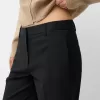 Low-rise straight-fit tailored pants Low-rise straight-fit tailored pants