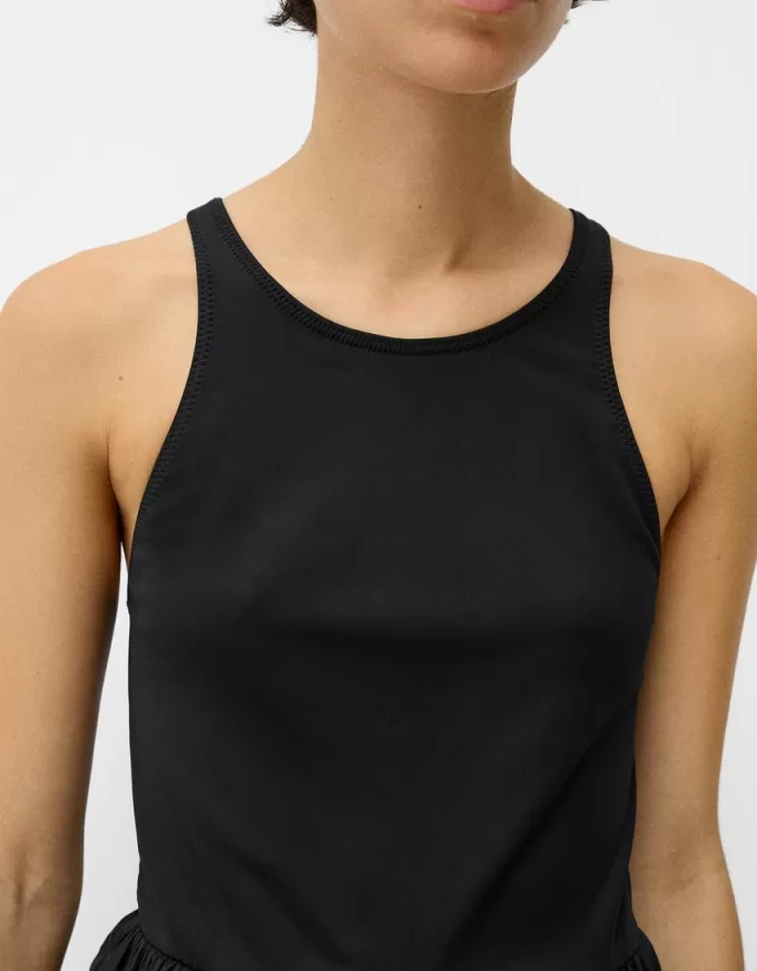 Maxi balloon mini dress