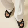 Men’s buckled platform sandals