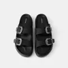 Men’s buckled platform sandals