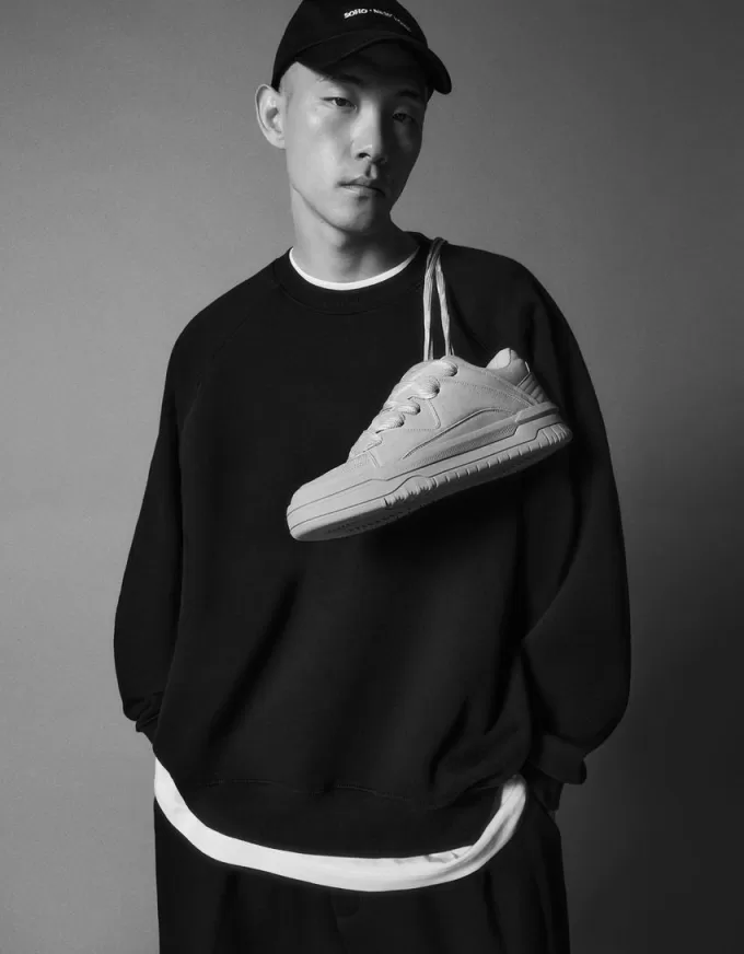 Men’s chunky skater sneakers