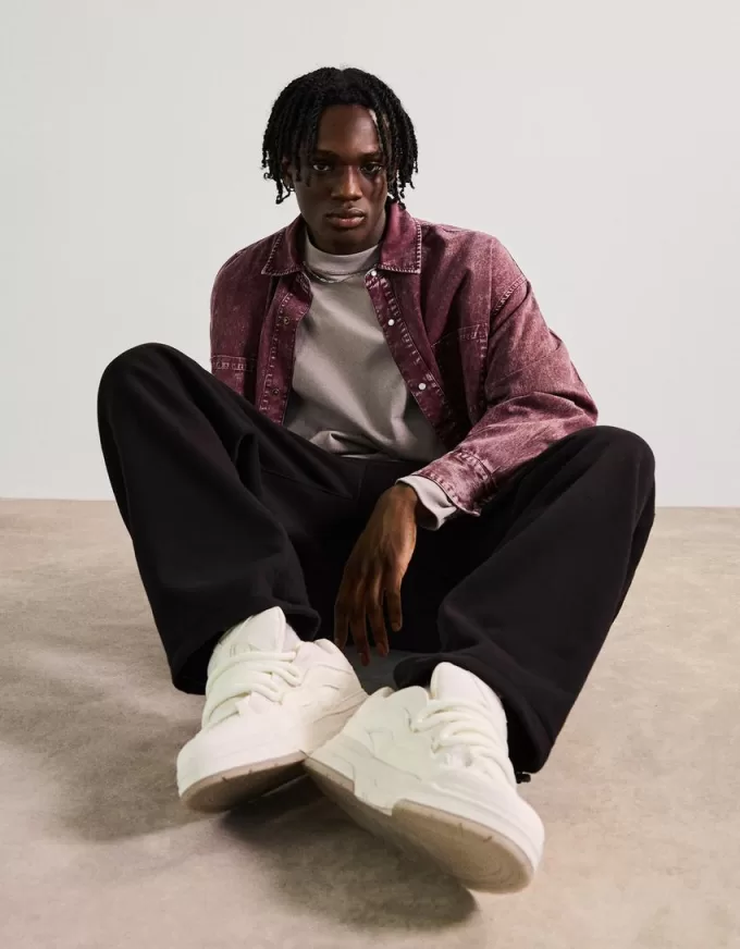 Men’s chunky skater sneakers