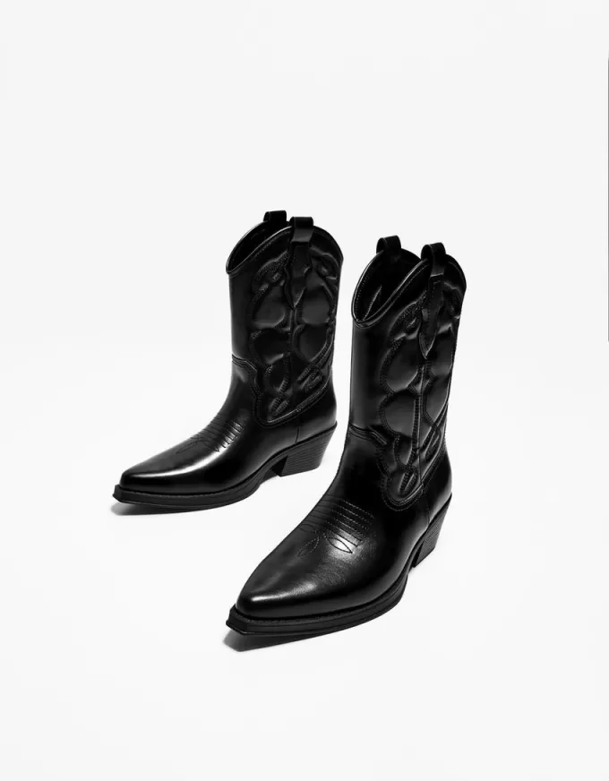 Men’s cowboy ankle boots