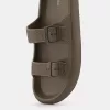 Men’s rubberized sandals with buckles