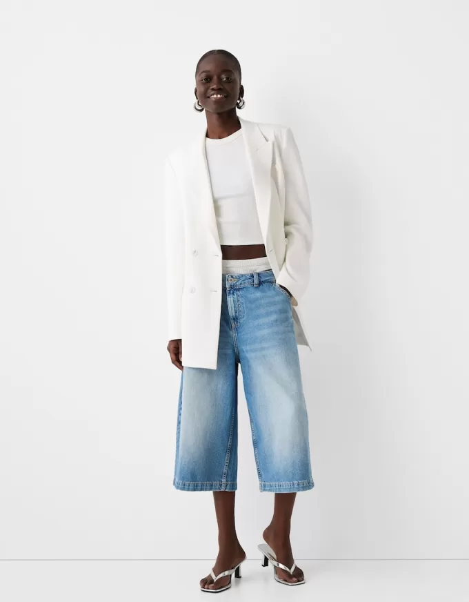 Metallic kitten-heel sandals Metallic kitten-heel sandals