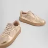 Metallic sneakers