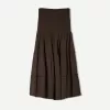 Midi tiered skirt Midi tiered skirt