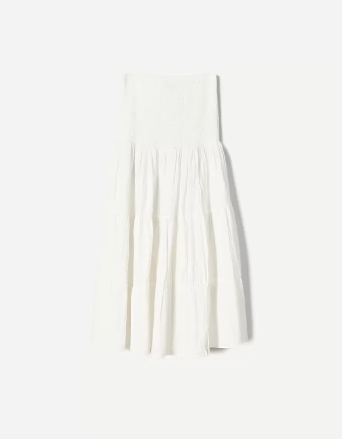 Midi tiered skirt Midi tiered skirt